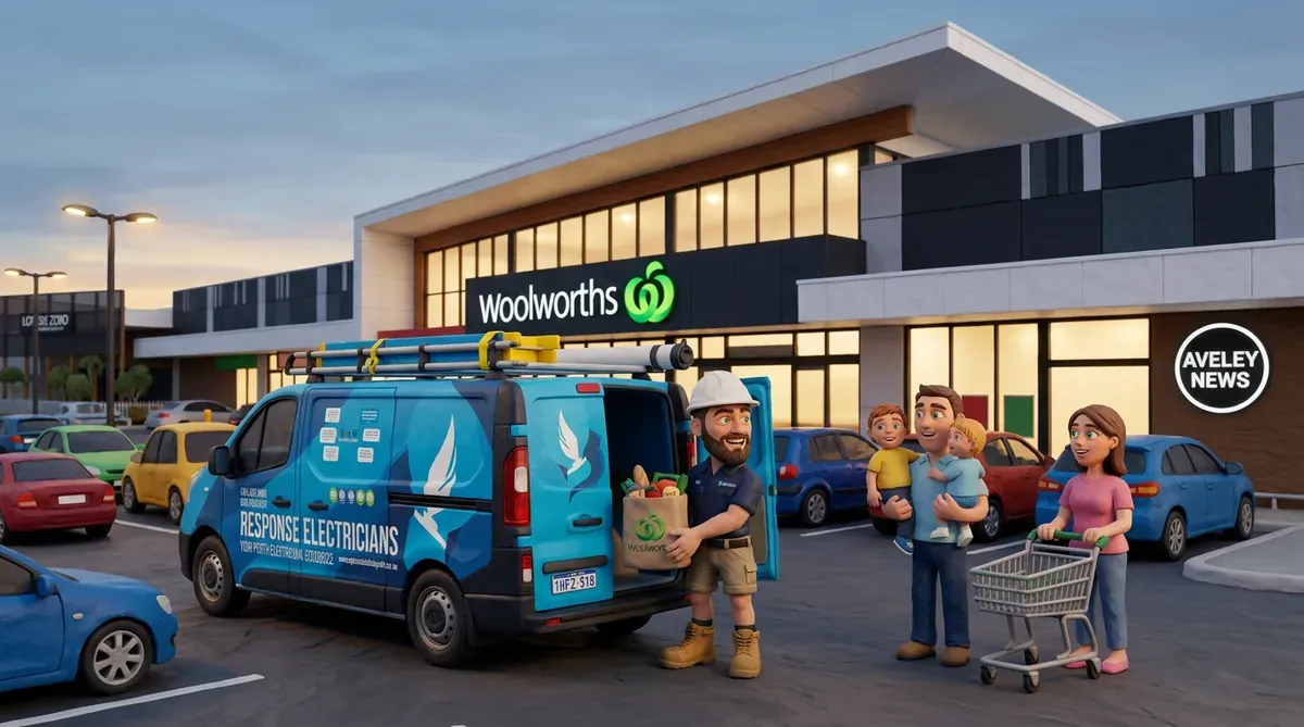 Claymation-style Response Electricians tradesperson at Aveley, Western Australia