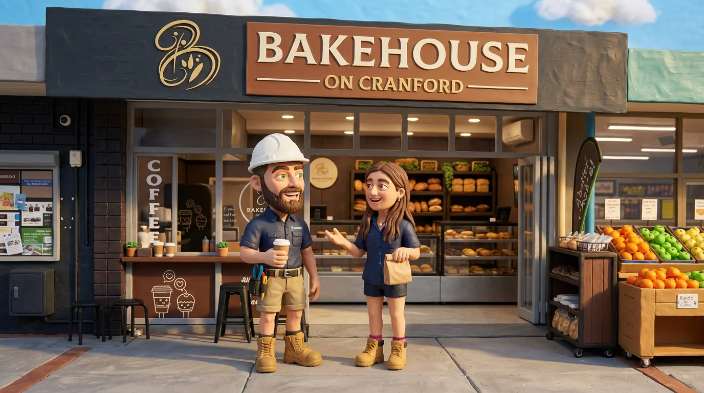Claymation-style Response Electricians tradesperson at Brentwood, Western Australia