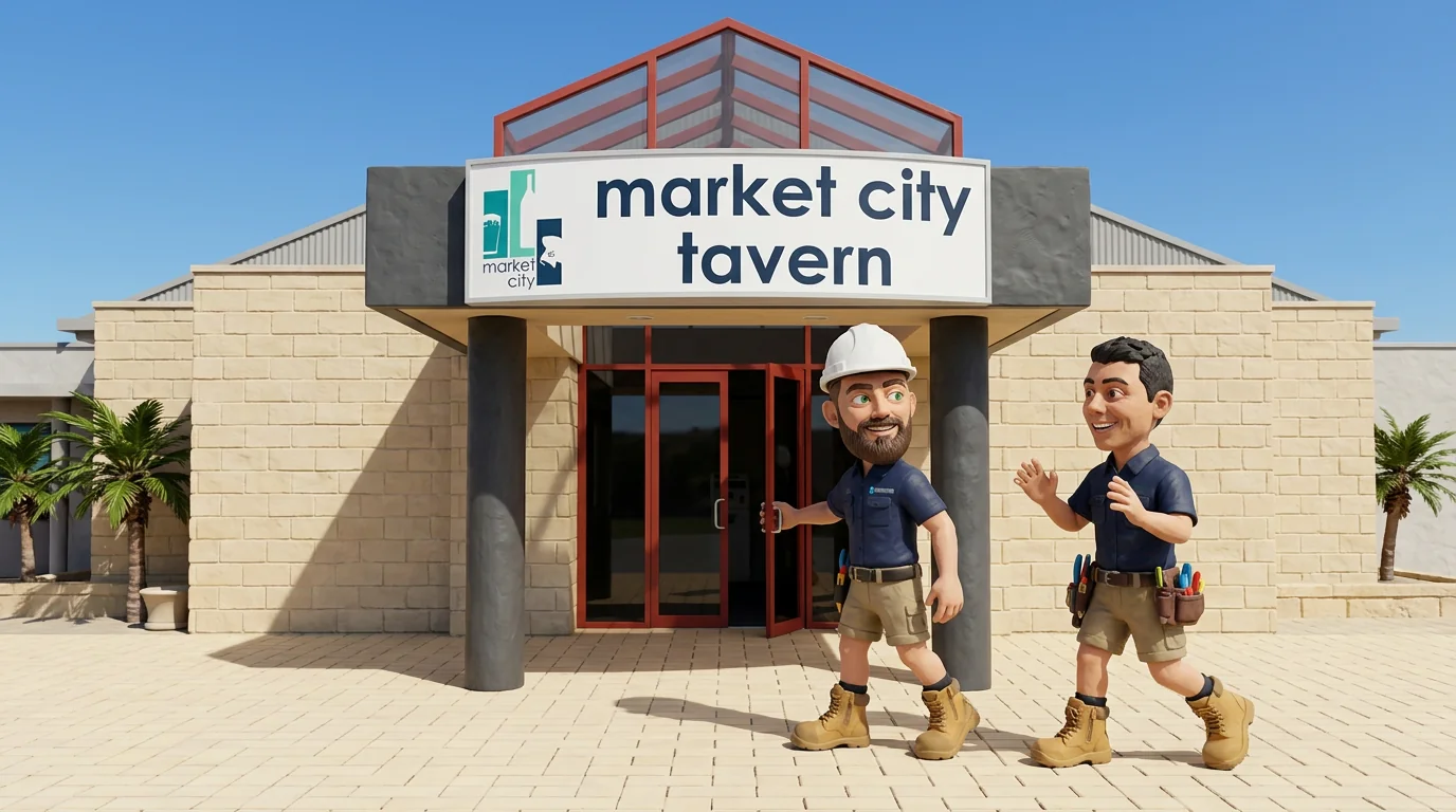 Claymation-style Response Electricians tradesperson at Canning, Western Australia