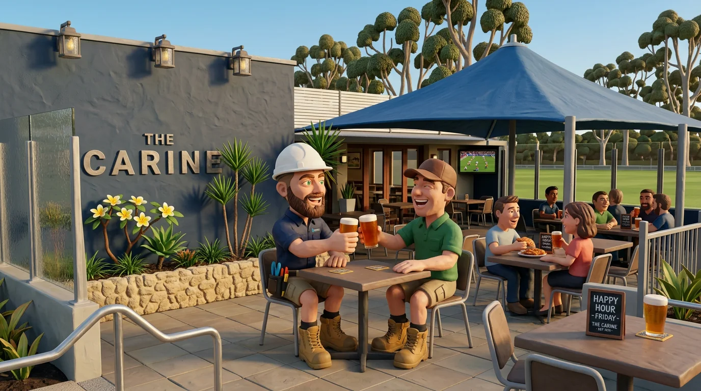 Claymation-style Response Electricians tradesperson at Carine, Western Australia