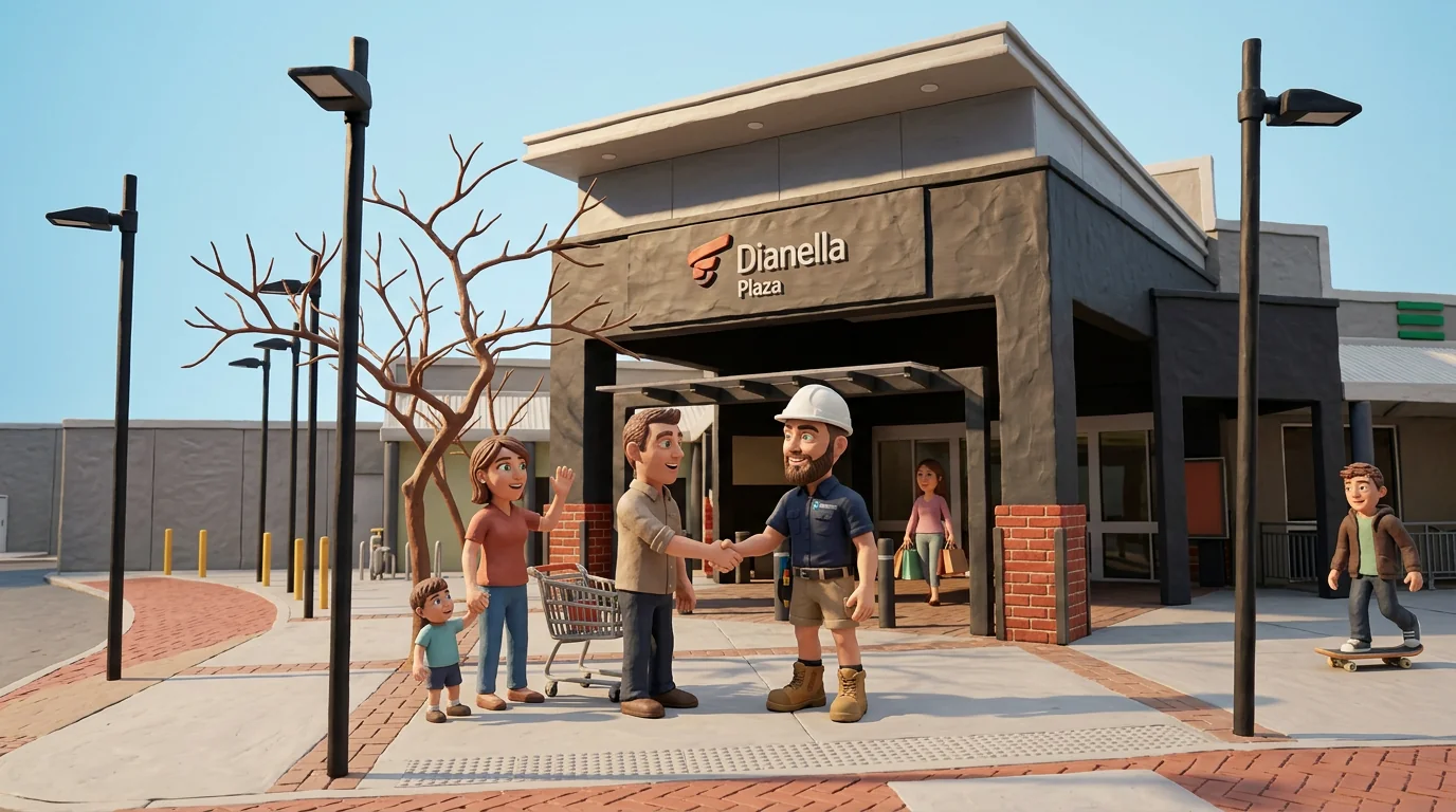 Claymation-style Response Electricians tradesperson at Dianella, Western Australia