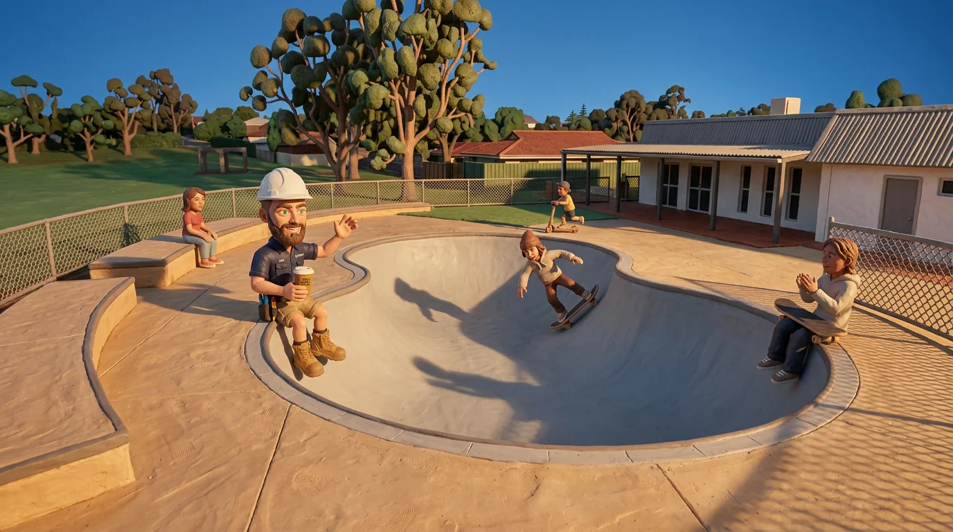 Claymation-style Response Electricians tradesperson representing local electrical services in Girrawheen, Western Australia