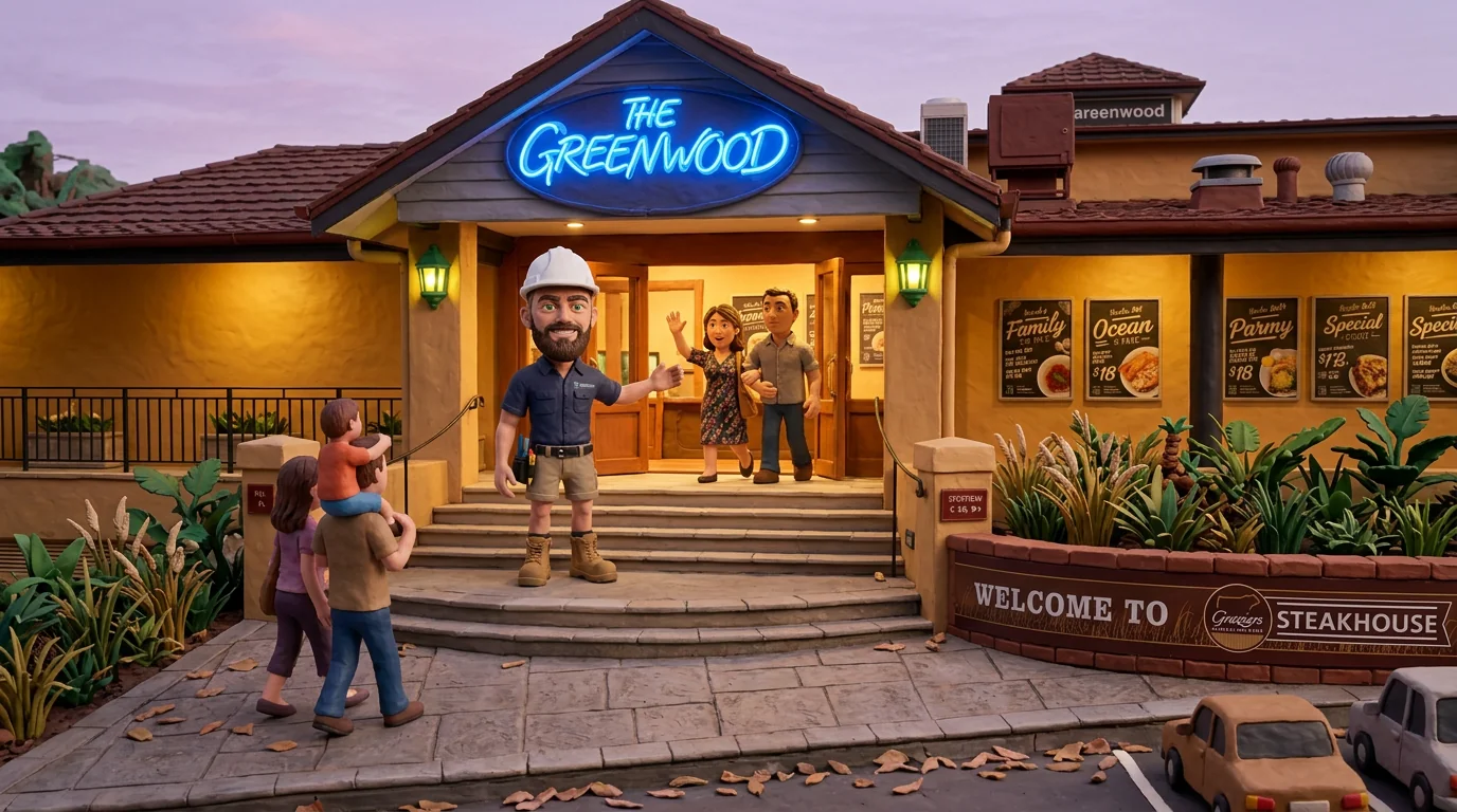 Claymation-style Response Electricians tradesperson at Greenwood, Western Australia