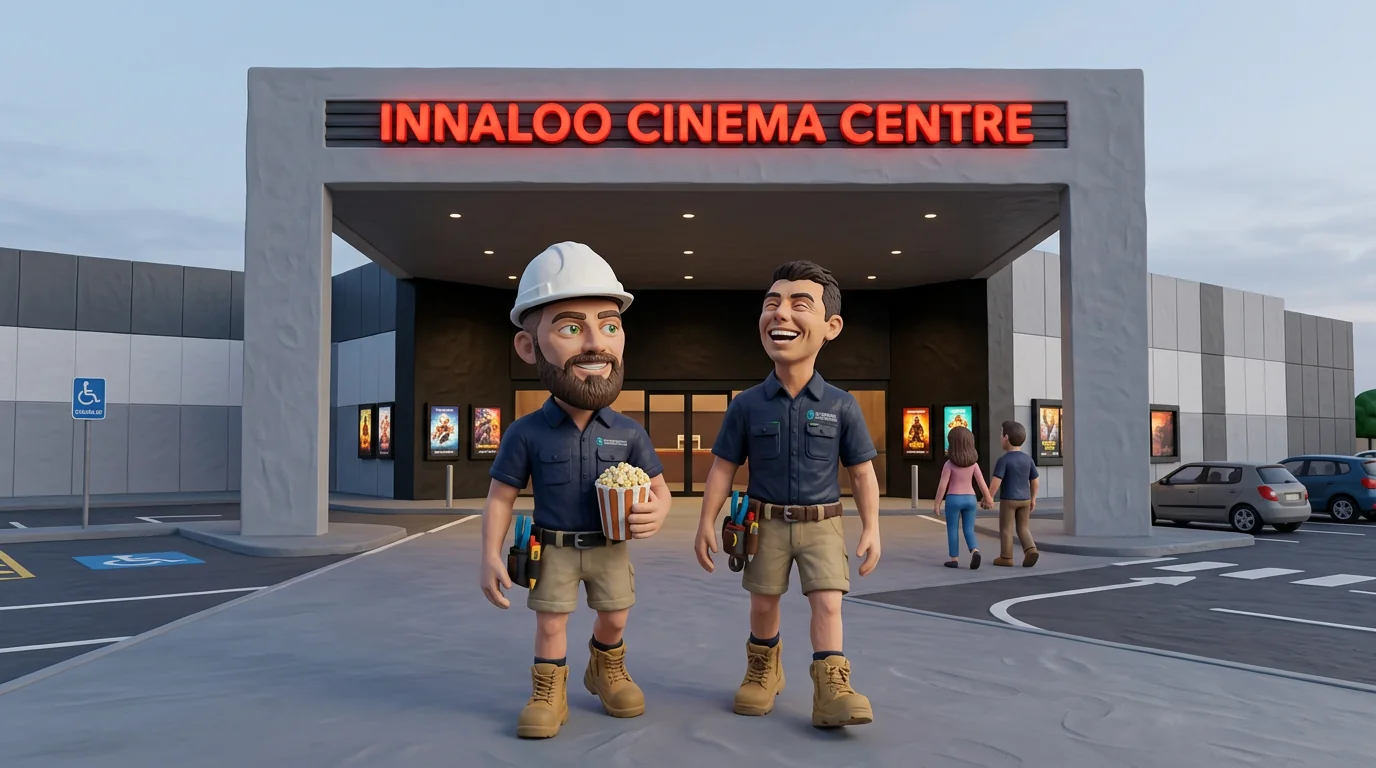 Claymation-style Response Electricians tradesperson at Innaloo, Western Australia