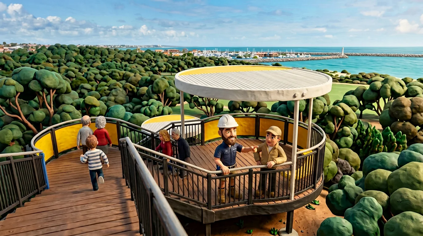 Claymation-style Response Electricians tradesperson representing local electrical services in Kallaroo, Western Australia