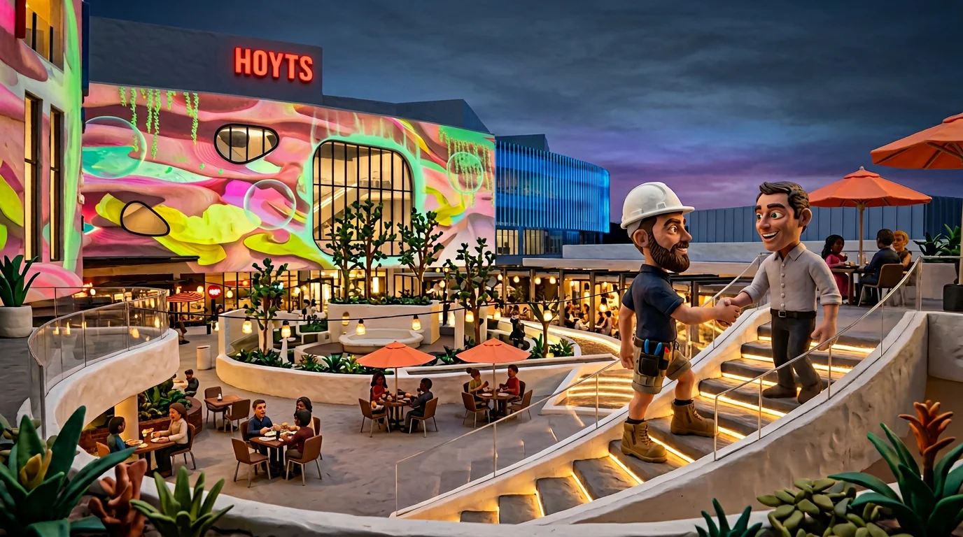 Claymation-style Response Electricians tradesperson at Karrinyup, Western Australia