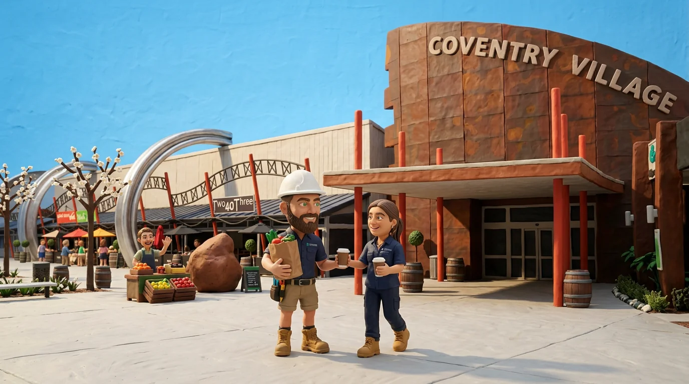 Claymation-style Response Electricians tradesperson at Morley, Western Australia