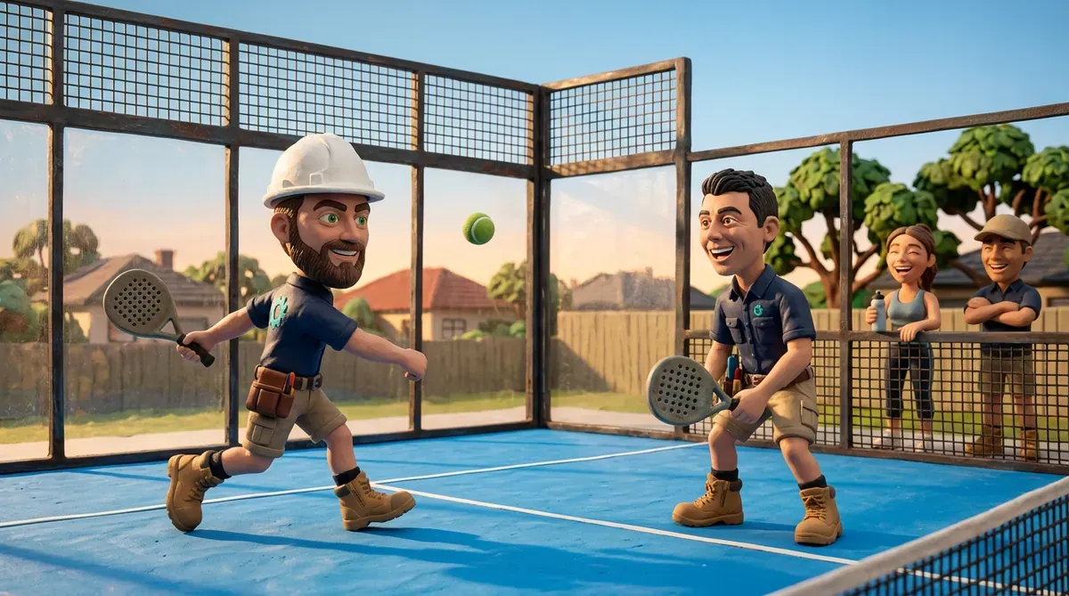 Claymation-style Response Electricians tradesperson at Nedlands, Western Australia