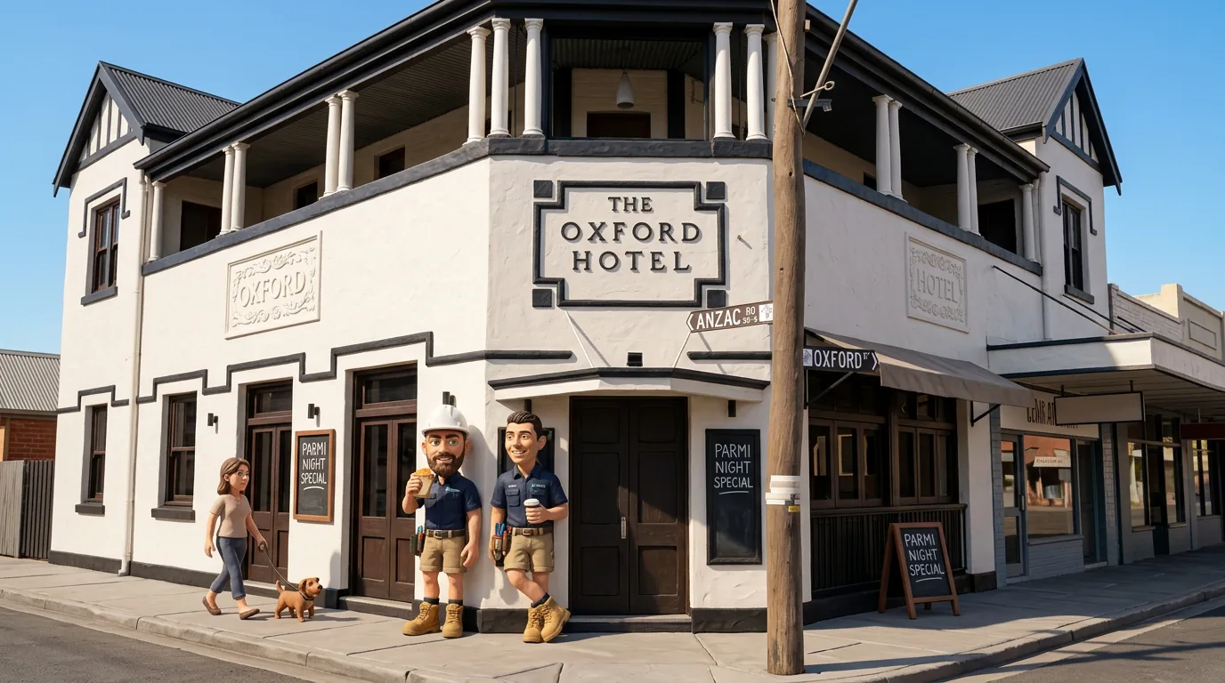 Claymation-style Response Electricians tradesperson at Tuart Hill, Western Australia